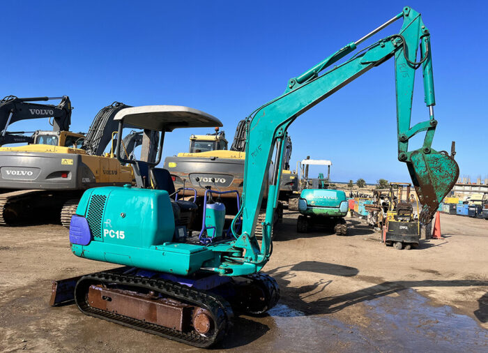 ⁦MINI EXCAVATOR KOMATSU PC15-7⁩ - الصورة ⁦4⁩
